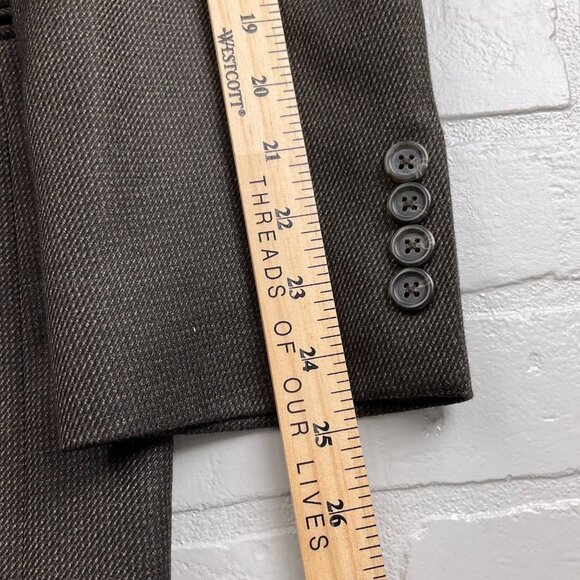 CHAPS Ralph Lauren Blazer  Men‎ 42R Brown Beige Classic Career Jacket - Picture 12 of 15